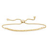 Thumbnail Image 1 of Small Multi-Beaded Bolo Bracelet in 10K Gold - 9.5"
