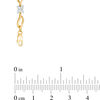 Thumbnail Image 1 of 1/5 CT. T.W. Quad Diamond Bypass Link Bracelet in 10K Gold - 7.25"