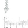 Thumbnail Image 3 of 1/5 CT. T.W. Diamond "S" Curve Bracelet in Sterling Silver - 7.5"