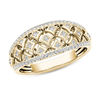 Thumbnail Image 0 of 1/5 CT. T.W. Diamond Star Lattice Ring in 10K Gold