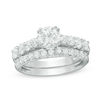 Thumbnail Image 0 of Celebration Ideal 2 CT. T.W. Diamond Bridal Set in 14K White Gold (I/I1)