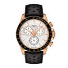 Thumbnail Image 1 of Men's Tissot V8 Chronograph Rose-Tone Strap Watch with Silver-Tone Dial (Model: T106.417.36.031.00)