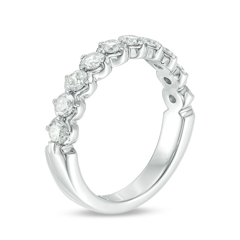 Main Image 2 of 1 CT. T.W. Diamond  Anniversary Band in 14K White Gold