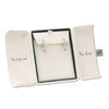 Thumbnail Image 2 of Ever Us® 1 CT. T.W. Two-Stone Diamond Bypass Hoop Earrings in 14K White Gold
