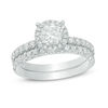 Thumbnail Image 1 of 1-1/2 CT. T.W. Diamond Frame Bridal Set in 14K White Gold