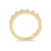 Thumbnail Image 3 of Enchanted Disney Princess 1/6 CT. T.W. Diamond Tiara Wedding Band in 14K Gold