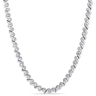 アクセサリー THE M JEWELERS THE TENNIS NECKLACE Tennis Necklace for Women and Men 4/ 5mm 1 Row Prong-Setting