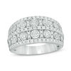 Thumbnail Image 1 of 1 CT. T.W. Diamond Anniversary Band in 14K White Gold