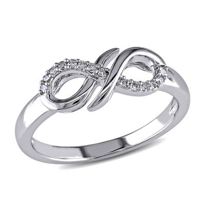 sterling infinity ring