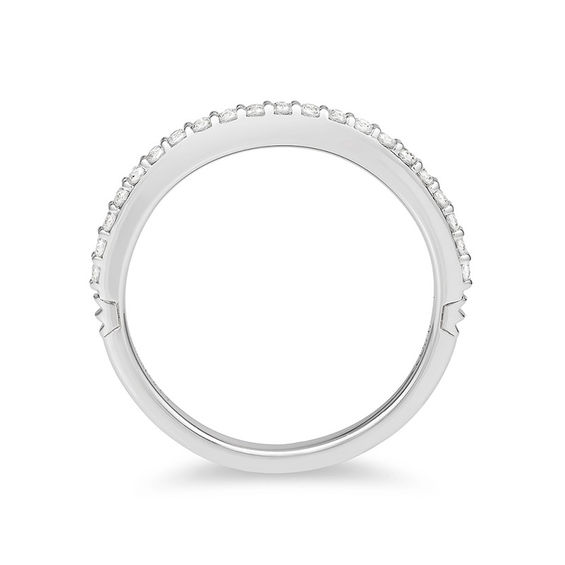 Enchanted Disney Princess 1/5 CT. T.w. Diamond Band in 14K White Gold