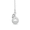 Thumbnail Image 2 of Enchanted Disney Cinderella 1/2 CT. T.W. Diamond Carriage Pendant in 10K Two-Tone Gold - 19"