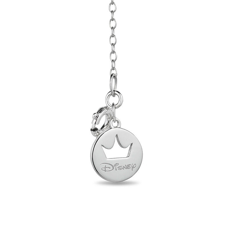 Main Image 2 of Enchanted Disney Cinderella 1/2 CT. T.W. Diamond Carriage Pendant in 10K Two-Tone Gold - 19"
