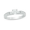 Thumbnail Image 0 of 1 CT. T.W. Diamond Vintage-Style Engagement Ring in 14K White Gold