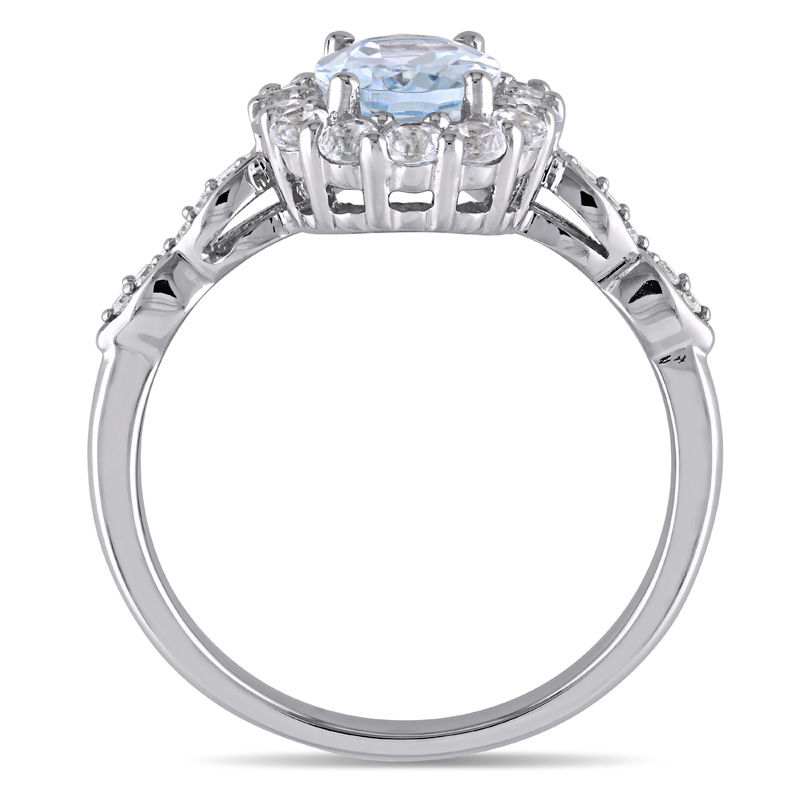 Zales aquamarine ring hotsell