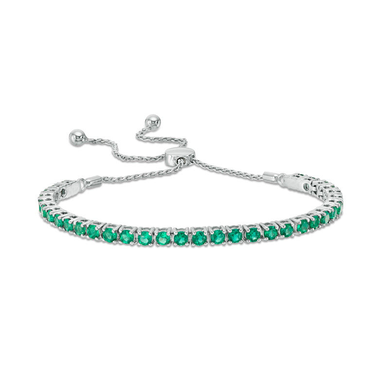 20-year anniversary gift for wife #3: Glamorous emerald bracelet