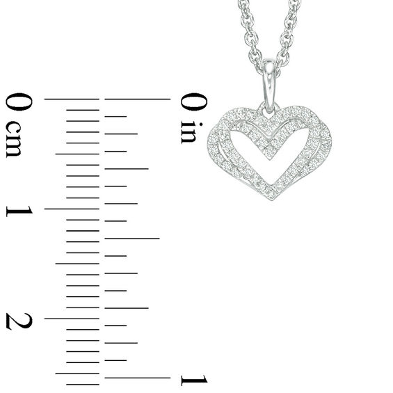 The Kindred Heart from Vera Wang Love Collection 1/10 CT