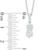Thumbnail Image 4 of Ever Us® 1 CT. T.W. Two-Stone Diamond Pendant in 14K White Gold - 19"