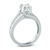 Thumbnail Image 2 of 3/4 CT. T.W. Diamond Frame Bypass Engagement Ring in 10K White Gold
