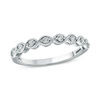 Thumbnail Image 0 of Diamond Accent Twist Anniversary Band in Sterling Silver