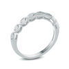 Thumbnail Image 1 of Diamond Accent Twist Anniversary Band in Sterling Silver