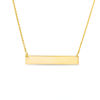 Thumbnail Image 1 of Mini Bar Necklace in 14K Gold