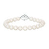 Thumbnail Image 0 of Vera Wang Love Collection 6.5-7.0mm Cultured Freshwater Pearl  1/15 CT. T.W. Diamond Strand Bracelet in Sterling Silver