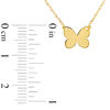 Thumbnail Image 2 of Mini Butterfly Necklace in 14K Gold