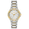 Thumbnail Image 0 of Ladies' Citizen Eco-Drive® Riva Diamond Accent Two-Tone Watch with Silver-Tone Dial (Model: EW2464-55A)