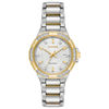 Thumbnail Image 1 of Ladies' Citizen Eco-Drive® Riva Diamond Accent Two-Tone Watch with Silver-Tone Dial (Model: EW2464-55A)