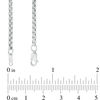 Thumbnail Image 2 of Men's Twisted Anchor Pendant in Sterling Silver - 22"