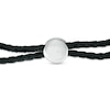 Thumbnail Image 2 of Men's 8.0mm Hematite Bead with Anchor Bolo Bracelet in Sterling Silver - 10"
