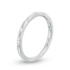 1/8 CT. T.W. Diamond Seven Stone Stackable Band in 10K White Gold