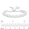 Thumbnail Image 2 of Beaded Bolo Bracelet in Sterling Silver - 9.0"