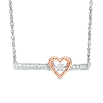 Zales unstoppable shop love heart necklace