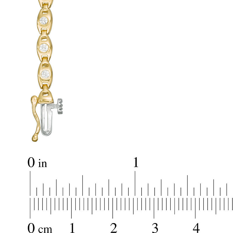 1 CT. T.W. Diamond Bracelet in 14K Gold