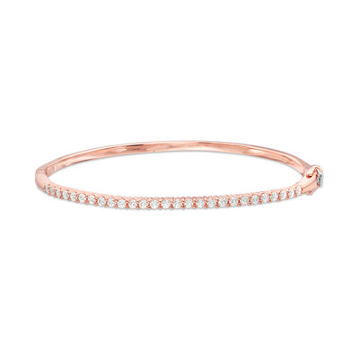 Zales 14K Rose Gold Bangle