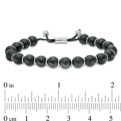 Movado men's beaded bracelet discount