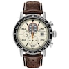 Thumbnail Image 1 of Men's Citizen Eco-Drive® Brycen Chronograph Strap Watch with Ivory Dial (Model: CA0649-06X)