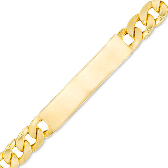 Made in Italy Curb Chain ID Bracelet in 14K Gold - 8.5"