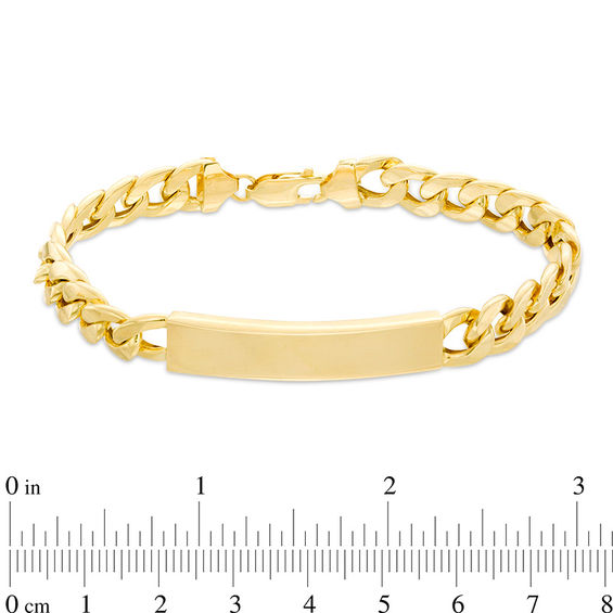 Made in Italy Curb Chain ID Bracelet in 14K Gold - 8.5"