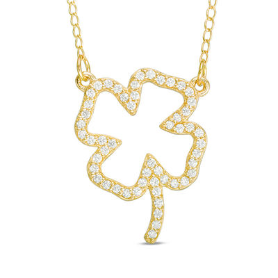1/3 CT. T.W. Diamond Four Leaf Clover 