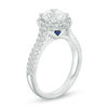 Thumbnail Image 2 of Vera Wang Love Collection 2 CT. T.W. Diamond Frame Engagement Ring in 14K White Gold