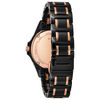 Thumbnail Image 3 of Ladies' Bulova Marine Star Diamond Accent Two-Tone Ceramic Watch with Black Mother-of-Pearl Dial (Model: 98R242)