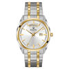 Thumbnail Image 1 of Men's Bulova Surveyor Two-Tone Watch with Silver-Tone Dial (Model: 98C127)