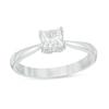 Thumbnail Image 0 of Love's Destiny by Zales 1 CT. T.W. Certified Princess-Cut Diamond Engagement Ring in 14K White Gold (I/I1)