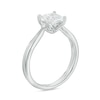 Thumbnail Image 1 of Love's Destiny by Zales 1 CT. T.W. Certified Princess-Cut Diamond Engagement Ring in 14K White Gold (I/I1)