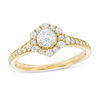 Thumbnail Image 1 of Love's Destiny by Zales 3/4 CT. T.W. Certified Diamond Hexagon Frame Engagement Ring in 14K Gold (I/I1)