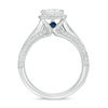 Thumbnail Image 3 of Vera Wang Love Collection 1-1/2 CT. T.W. Princess-Cut Diamond Frame Engagement Ring in 14K White Gold