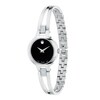Thumbnail Image 2 of Ladies' Movado Amorosa® 1/15 CT. T.W. Diamond Bangle Watch with Black Dial (Model: 0607154)