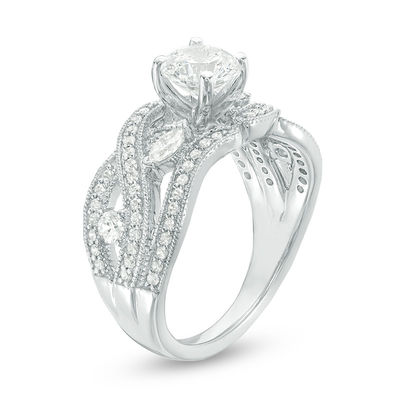 intertwined wedding rings
